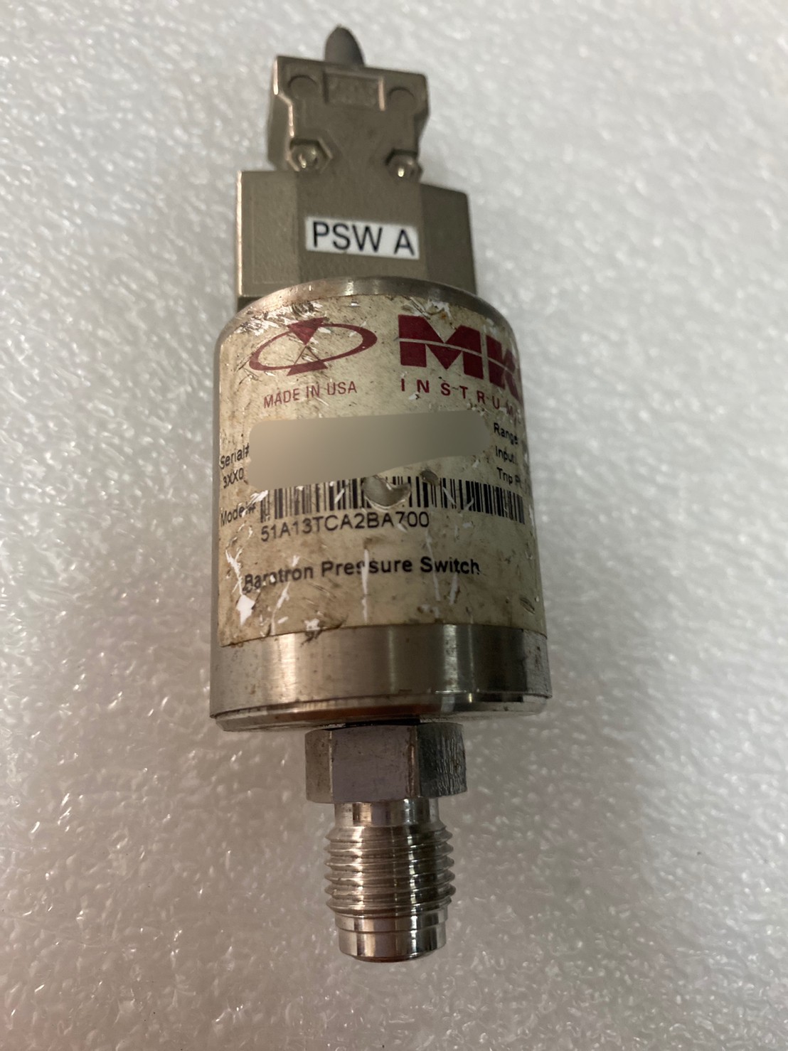 MKS Baratron Pressure Switch 51A13TCA2BA700圖片